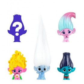 Trolls 3 DreamWorks-Coffret de 5&nbsp;Figurines Mineez, 24304, Multicolore