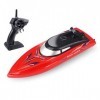 Gojiny Mini Bateau Rc 2. 4Ghz Rc Bateau Télécommande Long Endurance Vitesse Bateau Jouet Enfants Cadeaux pour Enfants Hommes 