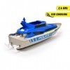 Dickie Toys - Bateau de Police RC - Bateau de Police télécommandé au Design de Police à partir de 6 Ans, Bateau avec télécomm