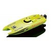 Amewi-26074 Amewi Catamaran de Course Adventure RC Bateau à Moteur RTR 450 mm, 26074, Vert