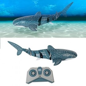 AMONIDA Bateau Baleinier télécommandé, Détection de Caractéristiques Liquides 4 Voies Amusantes Haute durabilité Jouet électr