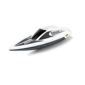 Carson 500108047 Speed Boat Nano XL 100% RTR - avec télécommande 2.4 GHz, Bateau RC avec Fonctions, Bateau radiocommandé, Cir