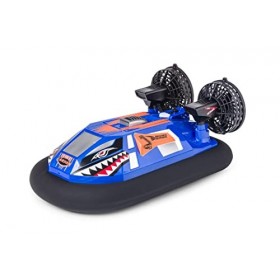 Carson 500108048 Hovershark 2.4G 100% RTR Bleu/Orange - avec télécommande 2,4 GHz, Bateau RC, RC Hovershark, Jouet télécomman
