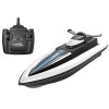 KKPLZZ Bateaux télécommandés - Bateau de Course électrique à Grande Vitesse 2,4 Ghz 4 canaux Speedboat Water Toys pour Adulte