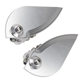 ShareGoo 85 x 35 mm RC Model Bateau Palmes à eau Auxiliaire Jet deau Compatible avec les modèles de bateaux RC 23 cc – 35 cc