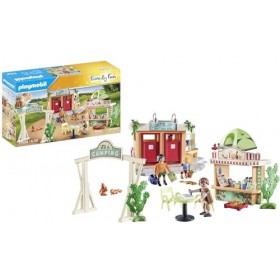 Playmobil - Cuisine Aménagée+Grande Maison Traditionnelle- Dollhouse