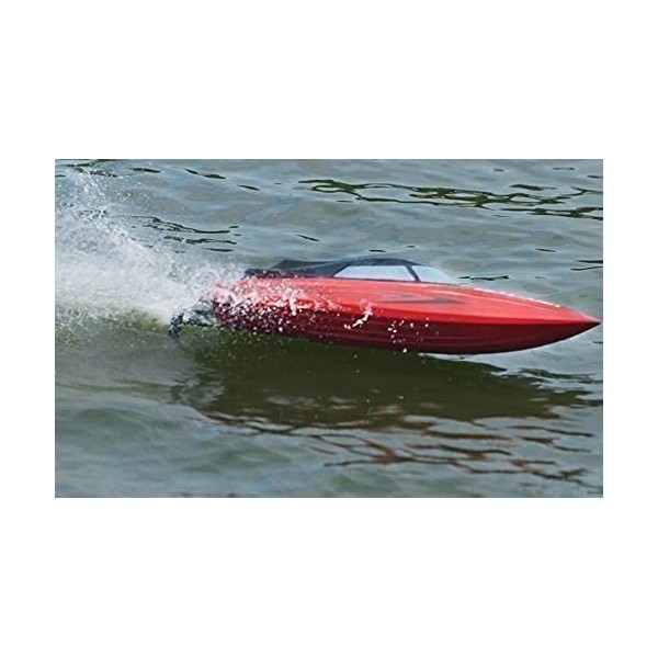 Bateau télécommandé Hobby RC Submarine - Grande vitesse de 65 cm - Moteur sans balais avec batterie - 55 km/h