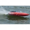 Bateau télécommandé Hobby RC Submarine - Grande vitesse de 65 cm - Moteur sans balais avec batterie - 55 km/h