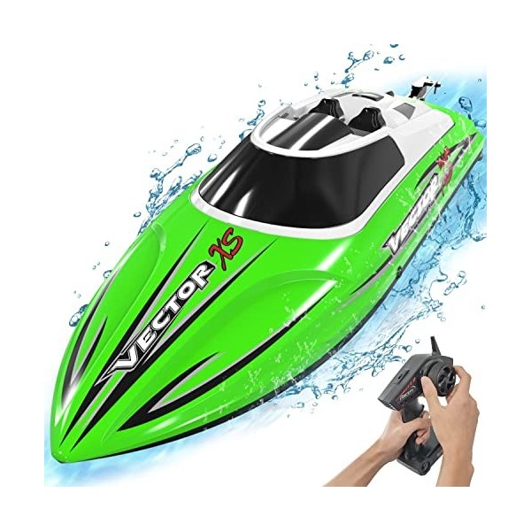 s-idee® 795-4 RC bateau télécommandé haute vitesse 2,4 GHz bateau de course