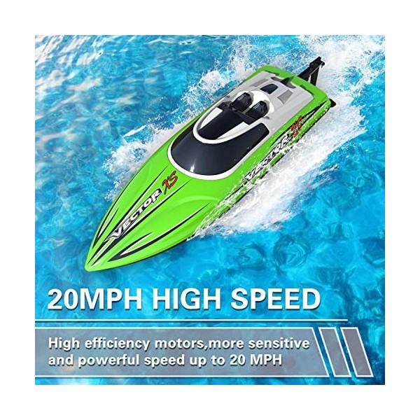 s-idee® 795-4 RC bateau télécommandé haute vitesse 2,4 GHz bateau de course