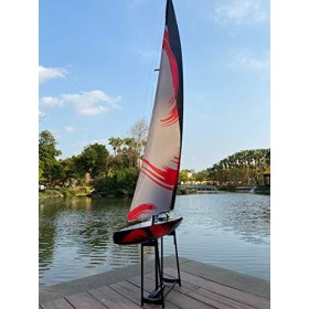 Ssccgym Bateau télécommandé de 213,4 cm - Kit daccessoires pré-assemblés pour voile électrique 2,4 G - Pour adultes et garço