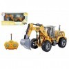 BigBuy Fun Camion Rétrocavatrice Radiocontrol 1:28 10 x 8,5 x 22,5 cm