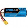 DXF Batterie Lipo RC 7200 mAh 3S 11,1 V 80 C avec connecteur XT90 pour voiture radiocommandée, hélicoptère, bateau, buggy, ca