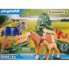 Playmobil 70266 - Famille de Chevaux - Country - Enclos pour Chevaux -