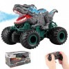 FENGQ Monster Truck Télécommandé, Tout Terrain RC Cars Jouet Cadeau avec Lumières LED, Voiture Télécommandée Tout Terrain,Voi