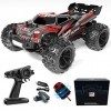 RC Monster Voiture télécommandée RCM030 1:16 4X4 RTR Brushless pour adulte, Max 68 km/h 2,4 GHz All Terrain Offroad Jumping R