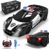 Muakiz Voiture Télécommandée Police, Voiture Telecommandé Enfant Voiture RC Car Jouets pour Garcon Filles 3 4 5 6 7 8 9 Ans a