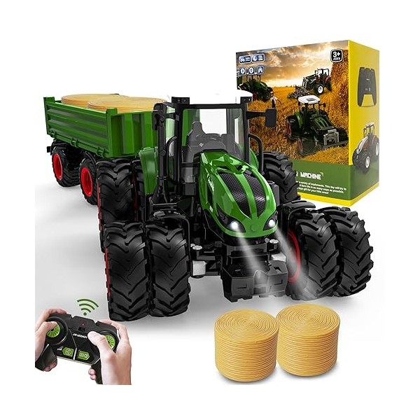 Tracteur télécommandé jouet pour les enfants 