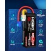 HOOVO 6S 5200mAh RC Batteries 22,2V 60C LiPo Batterie avec Prise EC5 pour Hélicoptère RC Avion RC Hélicoptère Aligner Avion H