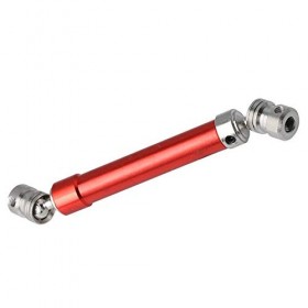 Mxfans Lot de 2 arbres dentraînement RC 1:10 110-160 mm en acier inoxydable de rechange pour accessoires Axial AX31114 Crawl