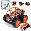 Thedttoy Mini voiture télécommandée pour garçon fille 2,4 GHz RC Stunt Auto 360 ° Flips, 4WD Monster Truck 5 canaux Offroad V