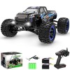 RACENT Voiture télécommandée 4WD Offroad RC Voiture 45 km/h 1:16 Véhicule Tout-Terrain 2 Batteries 40 Minutes Télécommande 2,