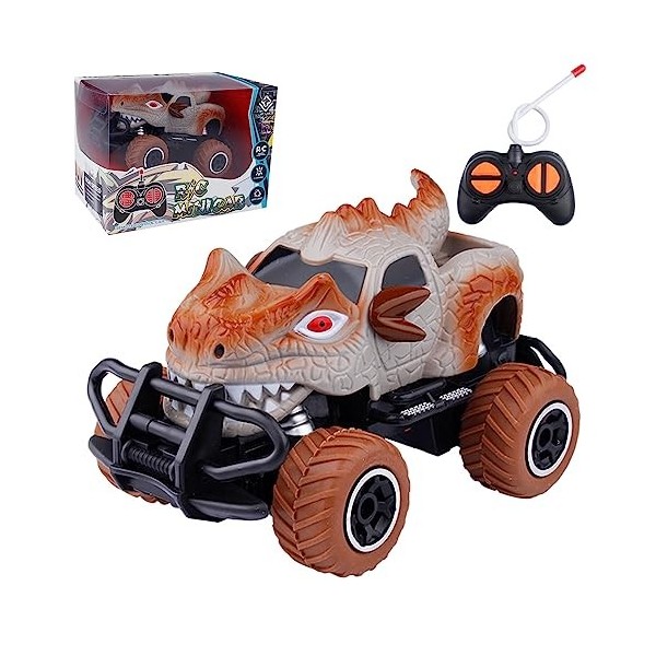 Monster truck Jouet pour garçons de 3 à 8 ans, cadeau de voiture télécommandé, cadeau pour garçon de 3 ans, idée cadeau, joue