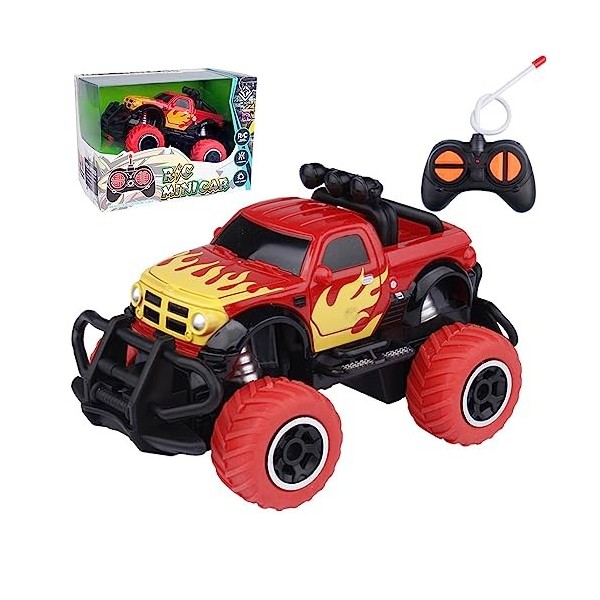 Monster truck Jouet pour garçons de 3 à 8 ans, cadeau de voiture télécommandé, cadeau pour garçon de 3 ans, idée cadeau, joue