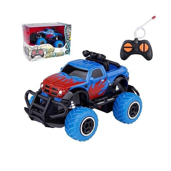 Monster truck Jouet pour garçons de 3 à 8 ans, cadeau de voiture télécommandé, cadeau pour garçon de 3 ans, idée cadeau, joue