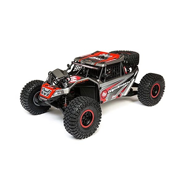 LOSI Super Rock Rey 1/6 4 Wheel Drive Elec Rock Racer RTR Gray LOS05016V2T2 Car