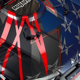 ARRMA RC Truck 1/7 Mojave 6S V2 4WD BLX Desert Truck avec société Spectrum prêt à Courir , Rouge/Noir, ARA7604V2T2