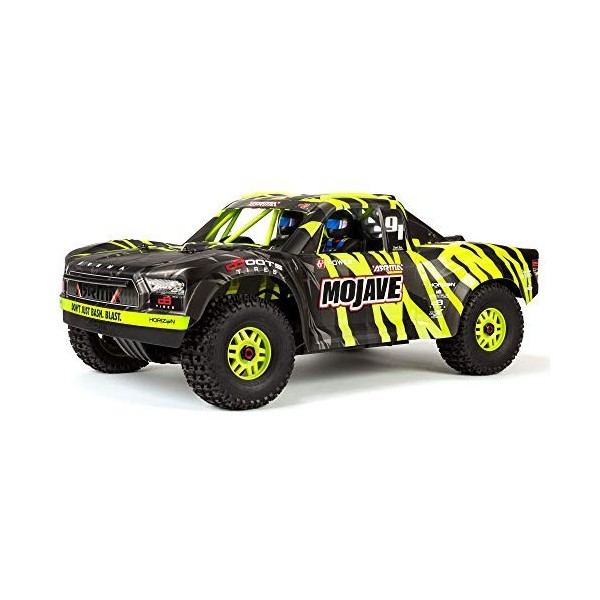 ARRMA RC Truck 1/7 Mojave 6S V2 4WD BLX Desert Truck avec société du Spectre Ready-to-Run , Vert/Noir, ARA7604V2T1