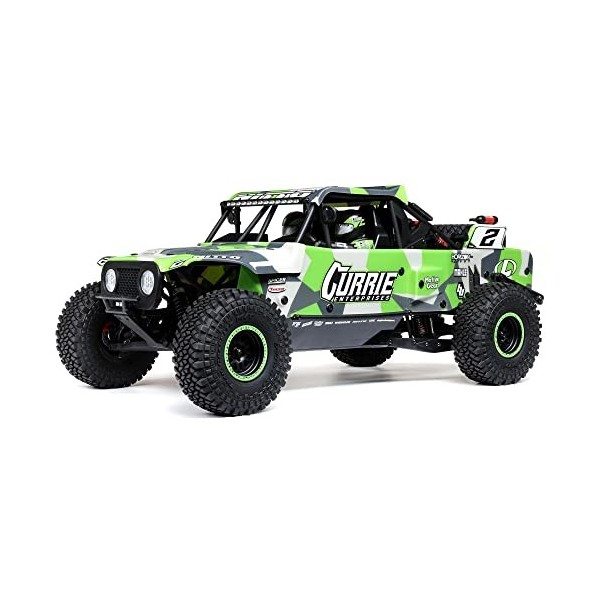 LOSI Hammer Rey 1/10 4 Wheel Drive Rock Racer RTR Green/Gray LOS03030T2 Car