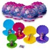 Sbabam Mermaid Shell Surprise, Jeux pour Enfants Kiosques de Kiosque, Jouets de Sirènes, Petits Bonhomme en Caoutchouc, Pack 