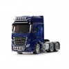 Tamiya- RC MERC Benz ACTROS Bleu Modèle radiocommandé, 56354, Non renseigné