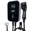 ANFIL Station de Charge Triphasée pour Véhicules Électriques - Chargeur aux Normes EU de 16A, 11kW IEC 62196-2 - Câble de Cha