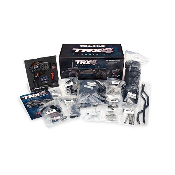 Traxxas TRX4 Brushed 1:10 Auto RC électrique Crawler 4 Roues motrices 4WD kit à Monter 2,4 GHz