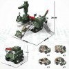 Jaydear Panzer Jouet pour voitures de bataille pour enfants garçons, mini jouets militaires pour enfants, tout-petits et garç