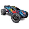 Traxxas RUSTLER - 4x4 - 1/10 VXL BRUSHLESS - TSM - sans AQ/CH 67076-4 Bleu 