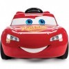 Huffy Voiture électrique pour Enfants Disney Lightning McQueen, Voiture motorisée 6v Flash McQueen Rouge.