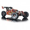 Carson 500204033 Buggy Virus 4.0 Pro 1:8 V32 2.4G Combustion RC, 4 Roues motrices, Vitesse jusquà 90 km/h, Tout-Terrain, Voi