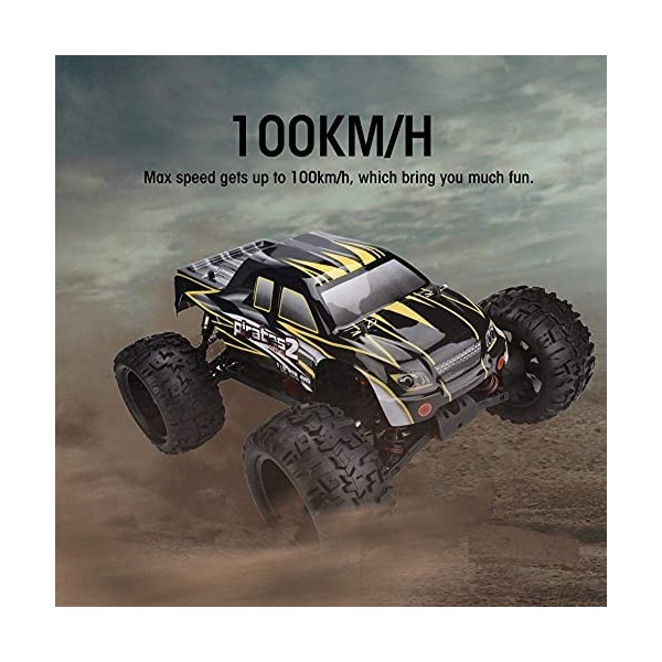 1/8 châssis et carrosserie de 2.4GHz 4WD Camion électrique Haute Vitesse RC Voiture DIY Kit