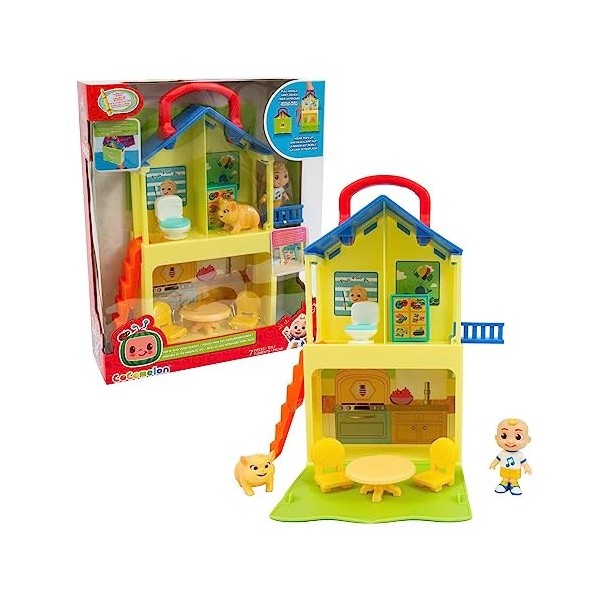 Giochi Preziosi - COCOMELON Maison Pop N Play C/JJ, Multicolore, CCM18001