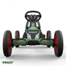 BERG Kart à pédales Buddy Fendt | Go-Kart pour Enfants, Sìege Réglable et Roue Libre, Roues Gonflables, Jouets denfants de 3