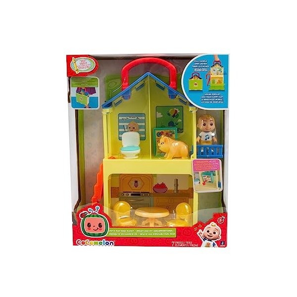 Giochi Preziosi - COCOMELON Maison Pop N Play C/JJ, Multicolore, CCM18001