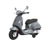 TURBO CHALLENGE - Vespa - Porteur Elèctrique - 119133 - Scooter - Beige - Prêt à Rouler - 30Kg Max - Plastique - Batteries Re