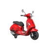 TURBO CHALLENGE - Vespa - Porteur Elèctrique - 119133 - Scooter - Beige - Prêt à Rouler - 30Kg Max - Plastique - Batteries Re