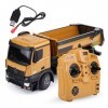 Jouet de Camion dingénierie, Voiture de Construction de Camion à Benne basculante de 2,4 GHz RC pour Les Tout-Petits Adultes