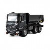 Amewi 22504 Benz Mercedes Camion, carrosserie en métal V2, véhicule sous Licence radiocommandé RTR, 2,4 GHz, avec Batterie su