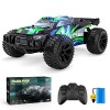 Allaugh Voiture Telecommandé Tout Terrain Jouet Garçon Voiture Radiocommandée RC Crawler Camion avec Lumière LED Voiture Télé